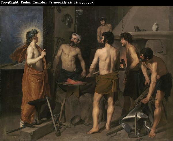 Diego Velazquez The Forge of Vulcan (df01)